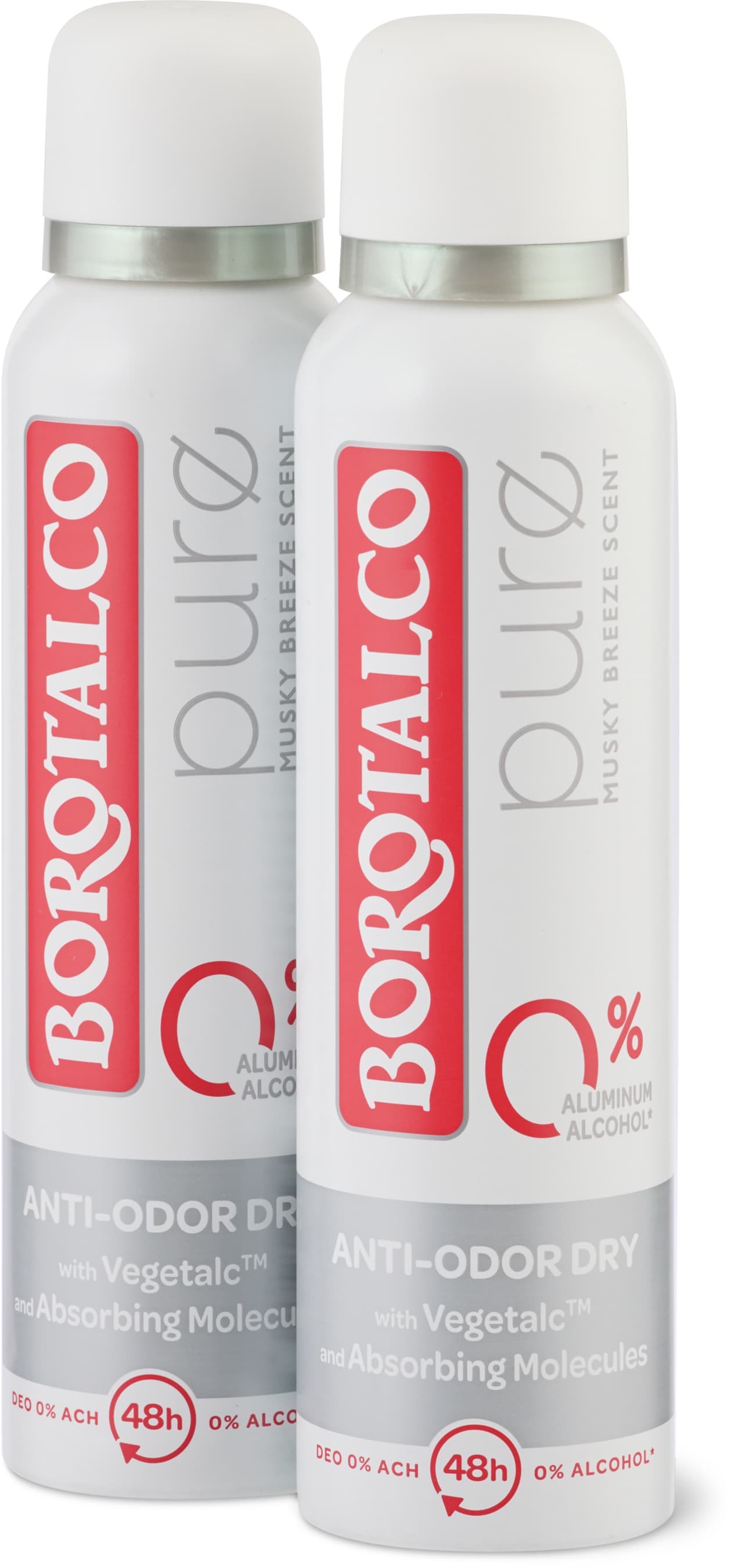 Borotalco Deo Spray Pure 2x150ml